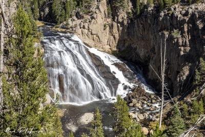 Little Gibbons Falls Yellowstone NP 2024